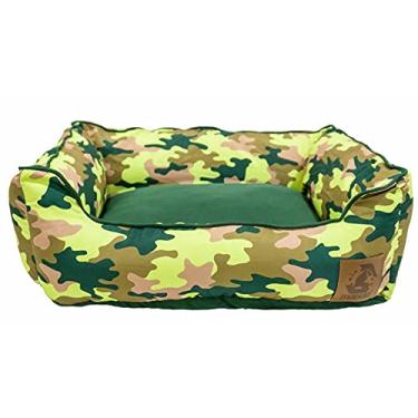 Imagem de Caminha Para Cachorro E Gato Cama Pet Camuflado 88x75cm Tam M