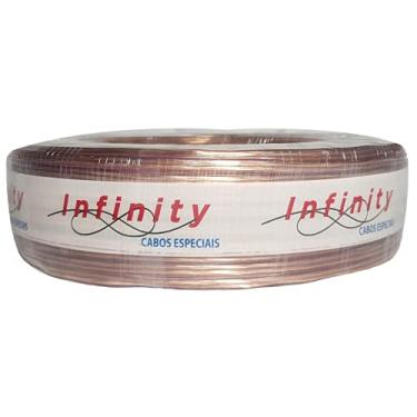 Imagem de Fio Bicolor Paralelo Cristal Rolo 100 Metros Cabo 2 X 2,5Mm