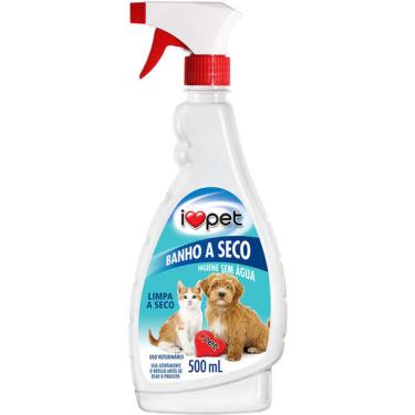 Imagem de Banho a Seco I Love Pet Spray para Cães e Gatos - 500 mL