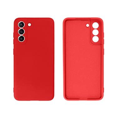Imagem de Capinha Flexível Slim Compatível com Samsung Galaxy S23-3 Camadas de Proteção - PREMIUM DUPIN (Vermelho)