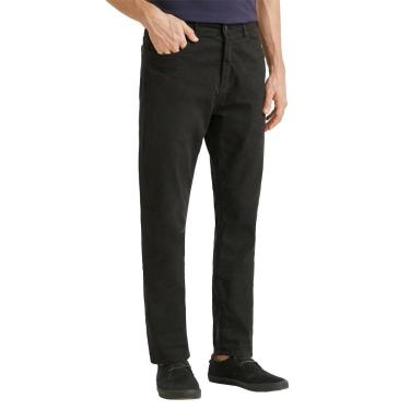 Imagem de Calça Foxton Masculina Sarja Oscar Preta-Masculino