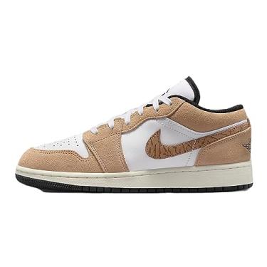 Imagem de Nike Dunk Low Retro Tênis de basquete feminino, Hemp Lt British Tan White, 39 EU