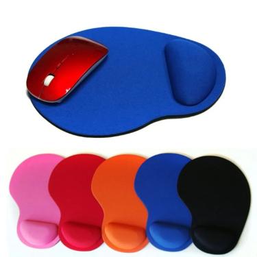 Imagem de Mousepad com proteção para o pulso para computador  laptop  notebook  teclado  mouse  apoio