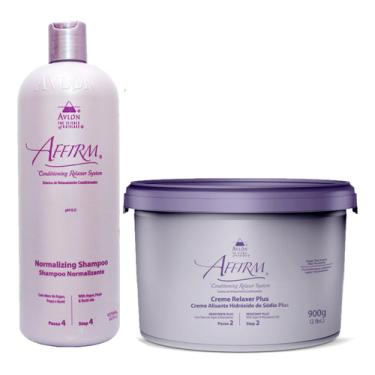 Imagem de Avlon Affirm Normalizing Shampoo +alisante Normal Plus 900g