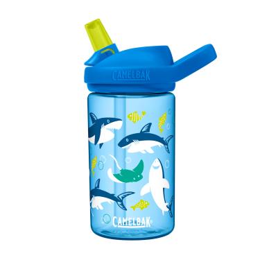 Imagem de Garrafa infantil CamelBak Eddy, 400 ml, Sharks and Rays