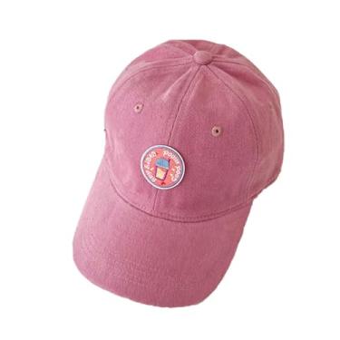 Imagem de Boné clássico de algodão masculino feminino boné de beisebol masculino para mulheres boné de beisebol para homens com logotipo de filhote fofo, rosa, G