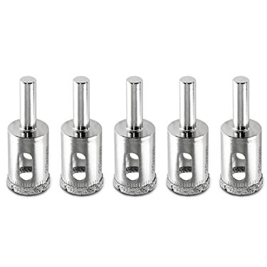 Imagem de Luomorgo 5 peças de serra de diamante de 20 mm/0,78 polegadas, profundidade de corte de 2,8 cm para vidro, cerâmica, mármore, porcelana, granito, quartzo, pedra preciosa