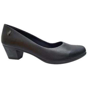 Imagem de Sapato Salto Bloco Baixo Usaflex AC3215-Feminino
