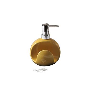 Imagem de Porta Sabonete Líquido Dispensador de sabão cerâmico com suporte de esponja 400ml/13.5oz dispensador de sabão líquido bonito garrafa de bomba Banheiro(Color:Soap Dispenser G)