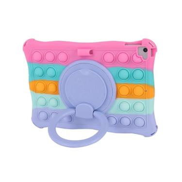 Imagem de Capa para iPad 10,2 e 10,5 polegadas meninas meninos, iPad 9ª geração 2021/iPad 8ª geração 2020/iPad 7ª geração 2019, capa UFAINEI fofa Popit para iPad de 10,2 e 10,5 polegadas iPad Air 3 - colorido