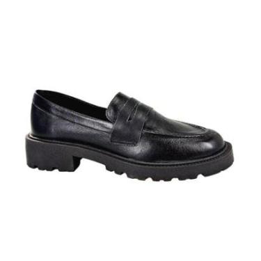 Imagem de Mocassim Feminino Lia Line Preto - 2304-Feminino