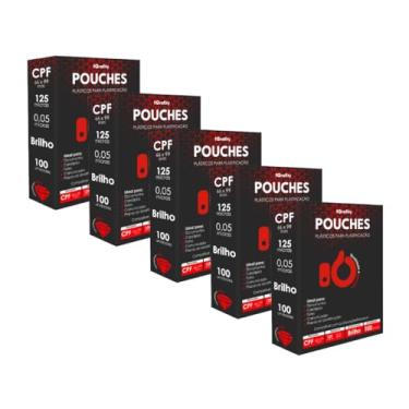 Imagem de Plastico Plastificação 1400 Grafity CPF (Título De Eleitor) 66x99mm 0,05mm