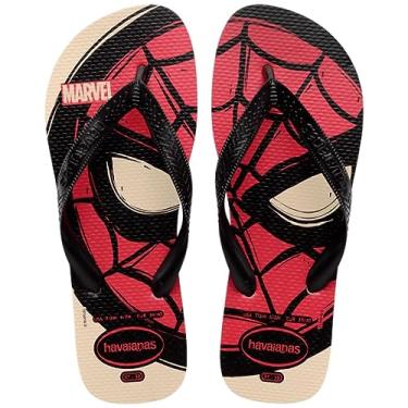 Imagem de SANDALIAS HAVAIANAS TOP MARVEL LGMN n° 41/42 BEGE PALHA