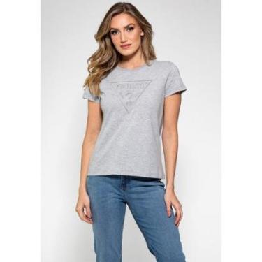 Imagem de Camiseta Bordado com Paête Guess-Feminino