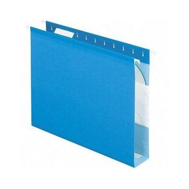 Imagem de Pendaflex Pastas De Arquivo Suspensas Reforçadas Com Capacidade De 2", Kraft, Carta, Azul, 25 Por Caixa
