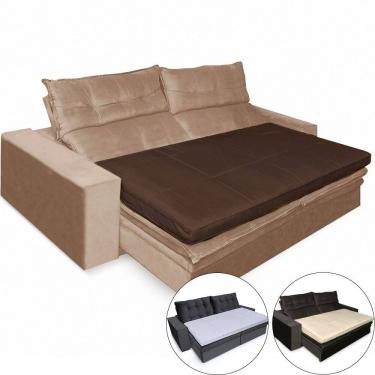 Imagem de Pillow Top para Sofá Retrátil e Reclinável de Fibras Macias Futon Almofada  90x180cm - BF Colchões