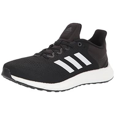 Imagem de adidas Tênis de corrida masculino Pureboost 21 Trail, Núcleo preto/branco/cinza seis, 4