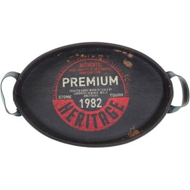 Imagem de Bandeja Grande Oval Courino Premium Heritage 48cm