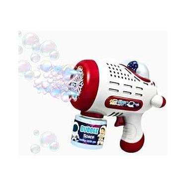 Imagem de Pistola de Bolhas de Sabão Automático Espacial com Astronauta