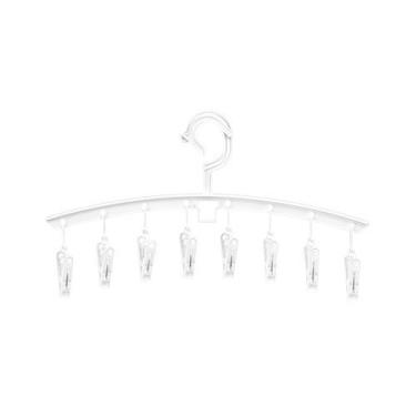 Imagem de Whitmor Cabides adicionais Clip & Drip - Branco - Conjunto de 3