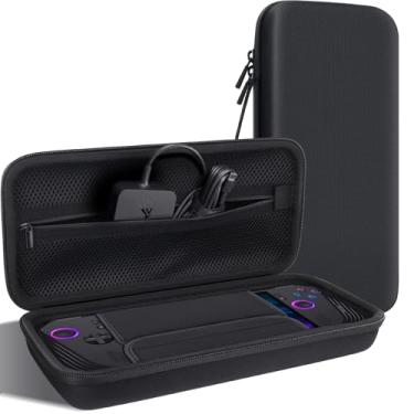 Imagem de co2CREA Hard Carrying Case Compatible with ASUS ROG Ally X 2024 / ASUS ROG Ally 2023 Z1 / ASUS ROG Ally 2023 Z1 Extreme Gaming Handheld Console and Accessories