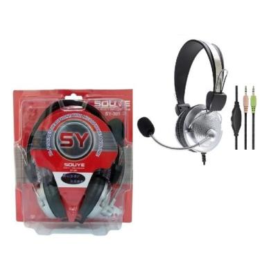 Imagem de Fone Ouvido Gamer Headset C/microfone P/ Pc Notebook Musica - EMB-UTIL