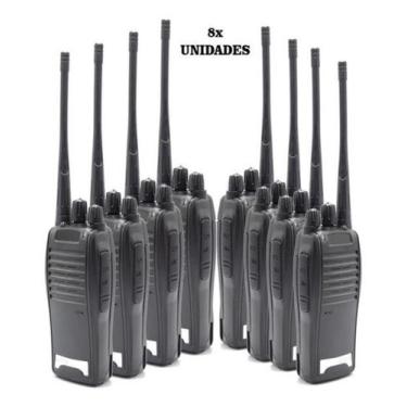 Imagem de Kit 8 Radio Comunicador Walktalk Talkabout Profissional 777s - Balfeng