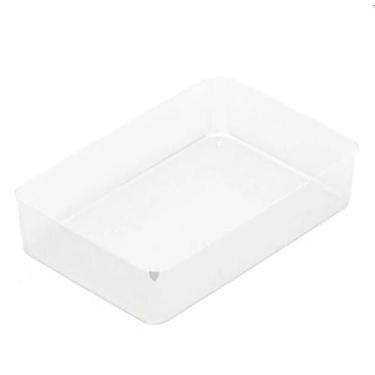 Imagem de Organizador de gavetas modular retangular unitario branco nitron