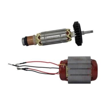 Imagem de Kit Rotor e Estator 220V P/ Esmerilh. Makita 9557HN