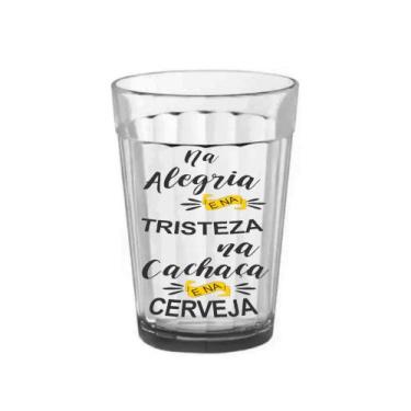 Imagem de Conjuto kit 10 Copos Americano Personalizado 190 ml de Vidro para Bare