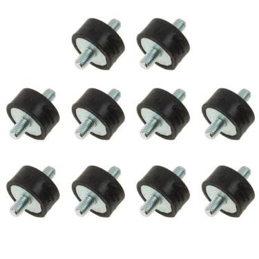 Imagem de Kit 10 Coxim Grande Do Radiador Do Gol Passat Parati - Marbo