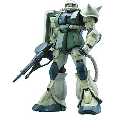 Imagem de BANDAI Spirits(x:liンx:liンx:li x:lix:lix:lix:li) PG Mobile Suit Gundam MS-06F Modelo de Produção em Massa Zaku Escala 2 1/60 Modelo de Plástico Codificado por Cores