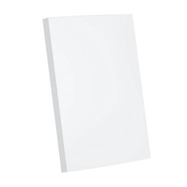 Imagem de Placa 4x2 com Suporte Cega Branca Dubai Enerbras, Branco