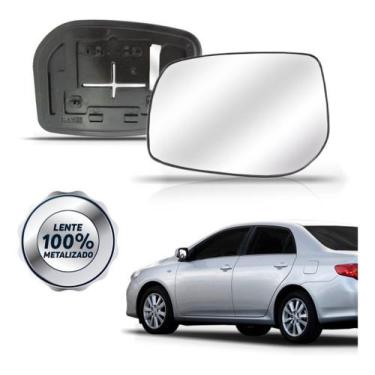 Imagem de Lente Retrovisor Corolla 2008 A 2011 Com Base - BLAWER, Direito