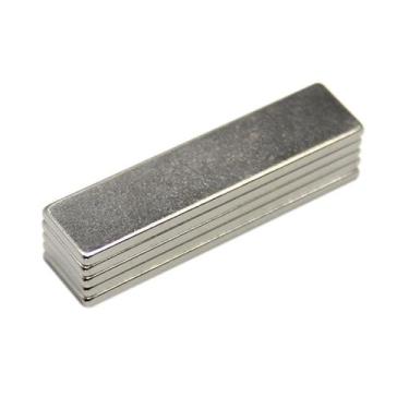 Imagem de 30pcs Imã De Neodimio Super Forte Retangular 40x10x2mm - N35 - Neoimp