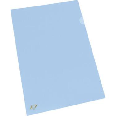 Imagem de Pasta em L A4 p/ Guardar Papeis e Documentos Cores Pastel Pct c/ 5 a E