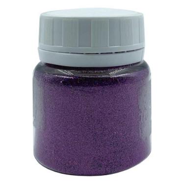 Imagem de Glitter Roxo Holográfico Fino Laser Light Purple (30 g) - Redelease