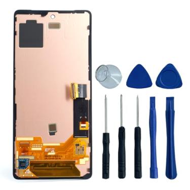 Imagem de Ygpmoiki Para Google Pixel 7 GVU6C GQML3 Tela LCD Touch Digitalizador Montagem com Substituição de Moldura Preta