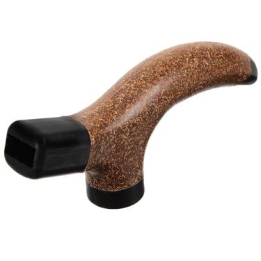 Imagem de ABOOFAN Alças de bengala de madeira, de bengala de caminhada, peças de reparo de substituição para mastro de trekking