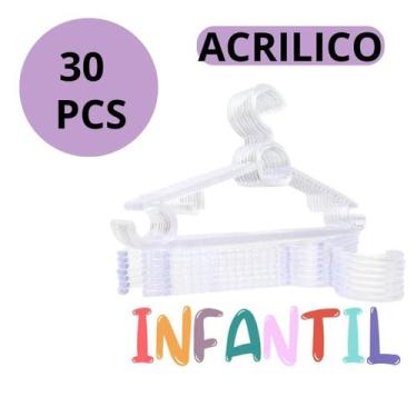 Imagem de Cabide Infantil ABS Titureiro De Luxo Executivo Reforçado Organizar Ro