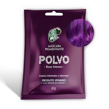 Imagem de Kamaleão Color – Máscara Pigmentante Semi-Permanente - Cores Vibrantes e Hidratação Intensa – Low Poo, Vegano, Cruelty Free – Sachê 60g - Polvo