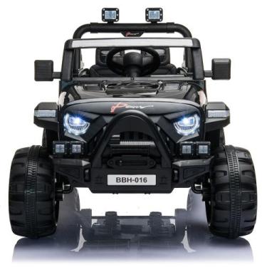 Imagem de Carro Carrinho Elétrico Infantil Motorizado Criança Mini Jipe Bateria 