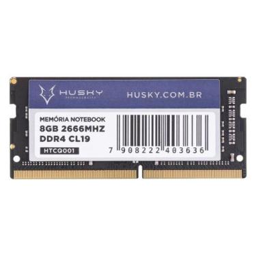 Imagem de Memória Ram Para Notebook Husky Technologies, 8Gb, 2666Mhz, Ddr4, Cl19