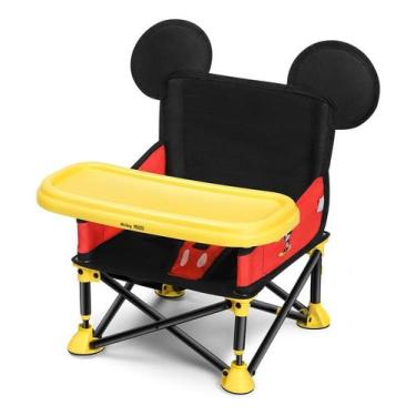Imagem de Cadeira De Alimentação Portatil 6m-15kg Mickey Disney Popcorn Cor Pret
