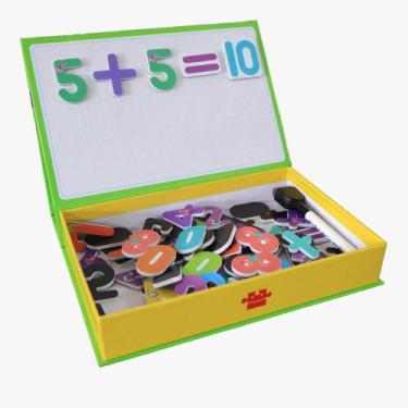 Imagem de Algarismos Numéricos Magnéticos Com Box Magnético - Ariati