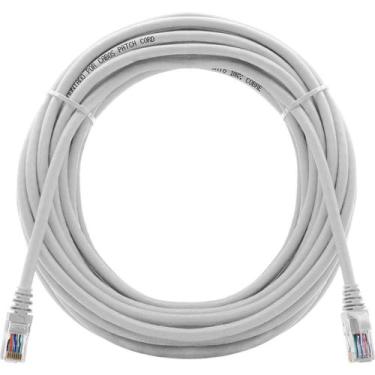Imagem de Cabo De Rede 15 Metros Patch Cord Cat6 UTP 100% Cobre Furukawa Branco 