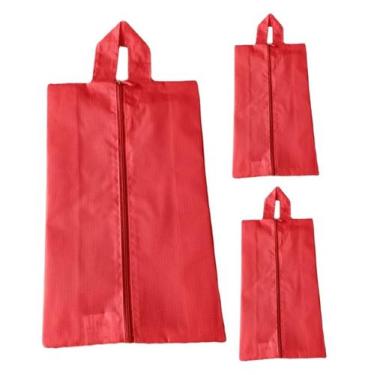 Imagem de 3 Bolsa Porta Sapato Viagem Nécessaire Tenis Calçado Roupa Mochila cor