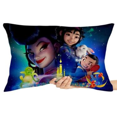 Imagem de Capa Travesseiro fronha com ziper 50x70  A caminho da lua Chang'e - Em