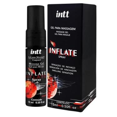 Imagem de Inflate intt - óleo corporal beijável para massagem em spray - vasodil