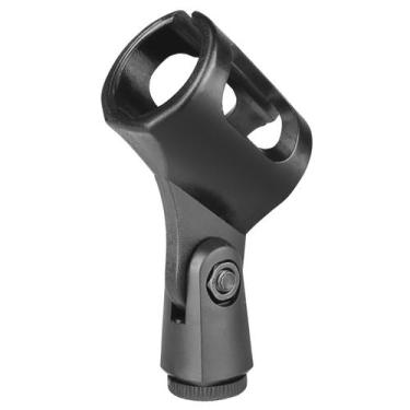 Imagem de Suporte Tipo Cachimbo LC-01 Luminos Preto Plástico Resistente Para Mic